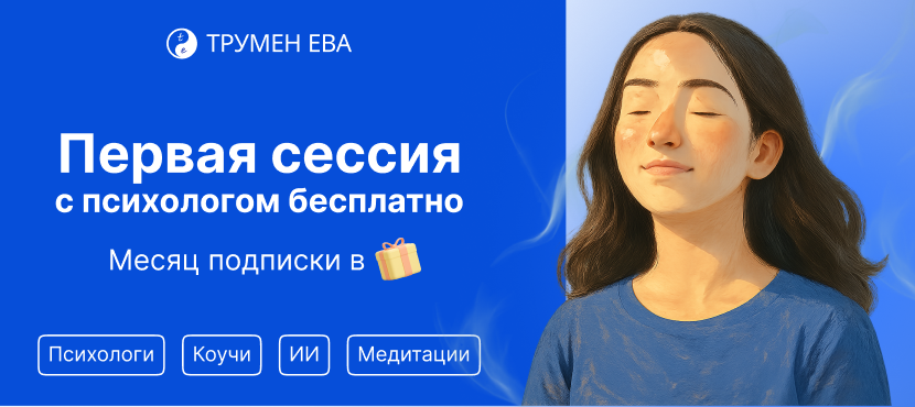 Трумен Ева — бесплатная онлайн-сессия и месяц подписки
